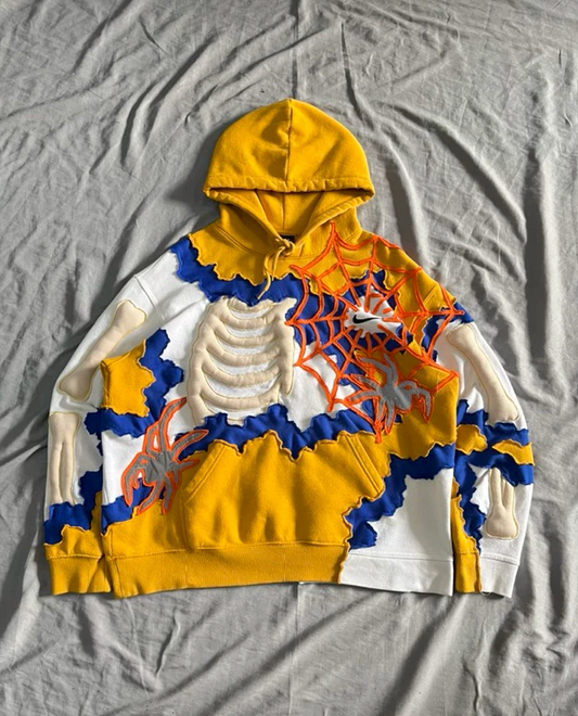 Golden Web Chaos Hoodie