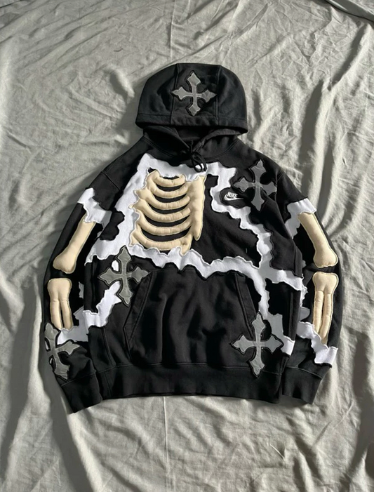 Urban Skeleton Art Style Hoodie