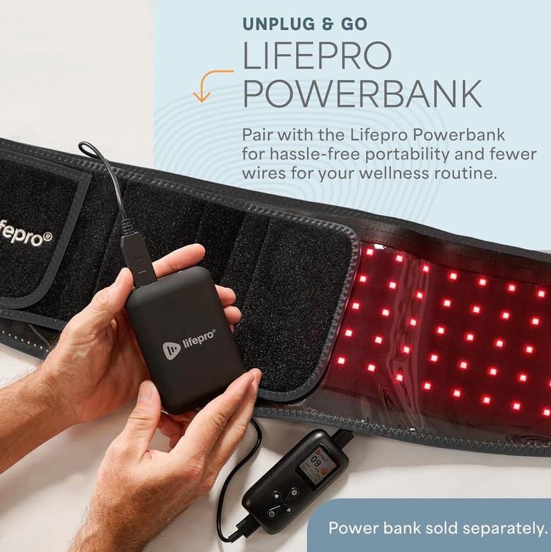 Advanced Red Light Therapy Belt for Pain Relief