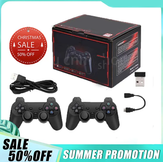 High-Performance Wireless Gaming Console with Dual Controllers – Multi-Device Support