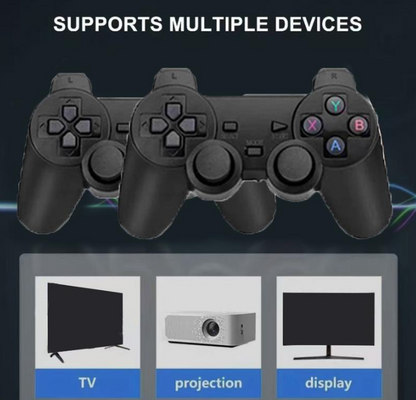 High-Performance Wireless Gaming Console with Dual Controllers – Multi-Device Support