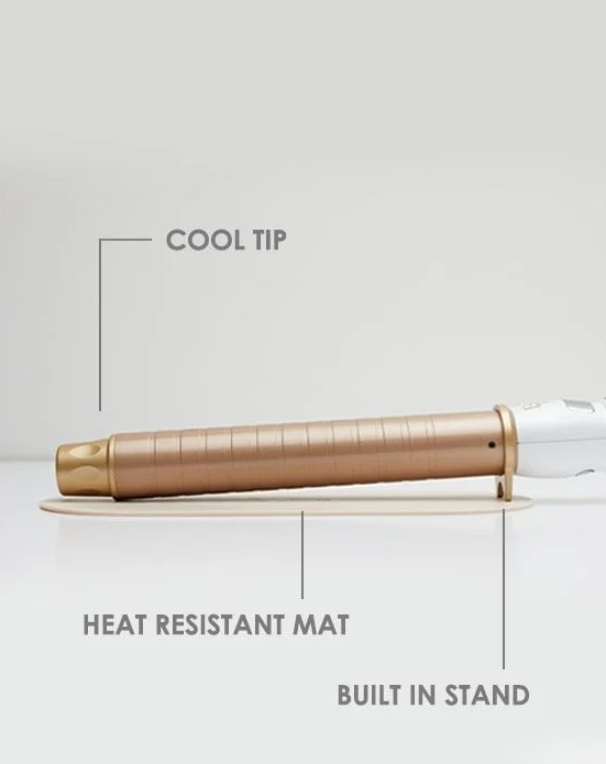 Professional Curling Wand for Effortless Voluminous Waves