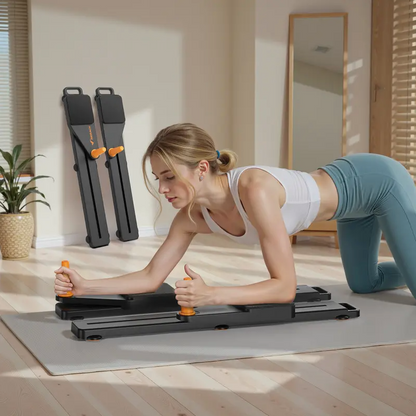 Multi-Functional Adjustable Ab Exercise Board – Home Core & Pilates Training with Knee Pad