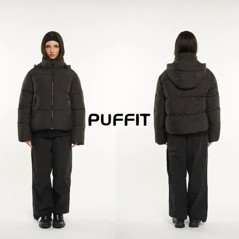 Women’s Winter Quilted Jacket with Removable Hood – Water-Repellent, Stain-Resistant, Lightweight Warm Coat