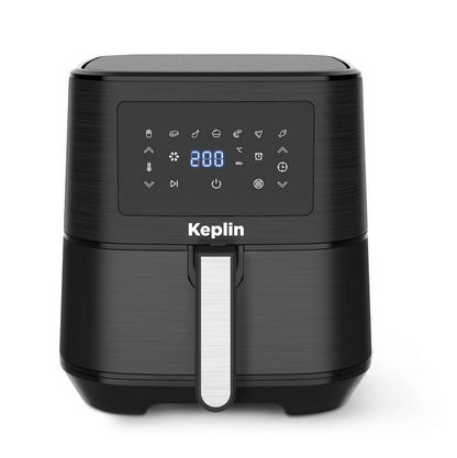 Dual Zone Digital Air Fryer – Extra-Large 9L Family Size | Energy-Saving, Smart Cooking with 8 Presets